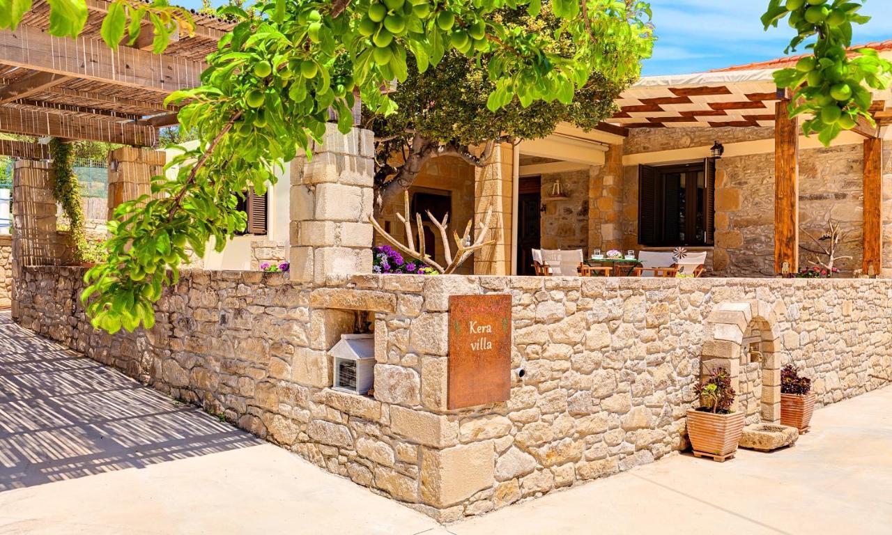 Cretan Kera Villa Heated Pool Bagian luar foto