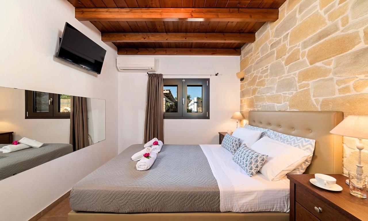 Cretan Kera Villa Heated Pool Bagian luar foto