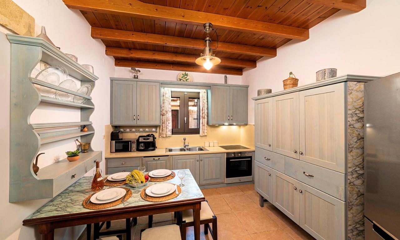 Cretan Kera Villa Heated Pool Bagian luar foto