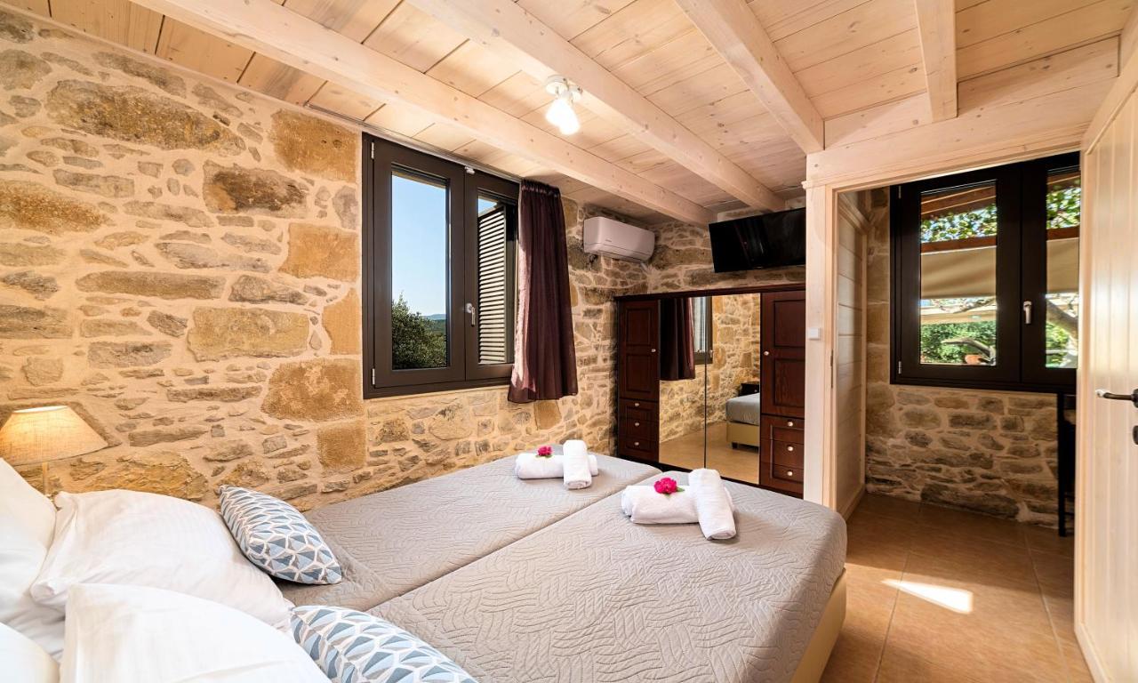 Cretan Kera Villa Heated Pool Bagian luar foto